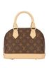 Louis Vuitton Monogram Alma BB, back view